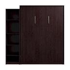 Claremont Queen Murphy Bed with Closet Organizer (85W) by Bestar