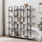 5 Tier Bookcase Home Office Open Bookshelf