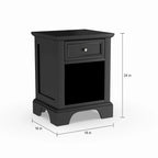 Bedford 3-Piece Queen/Full Headboard Night Stand and Chest Set by Homestyles