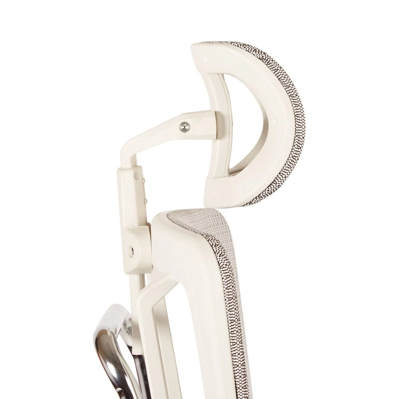 Proline II Breathable White Vertical Mesh Office Manager Chair