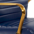 Baldwin Mid-Back Faux Leather Chair