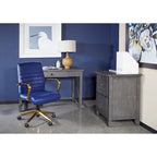 Baldwin Mid-Back Faux Leather Chair