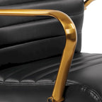 Baldwin Mid-Back Faux Leather Chair