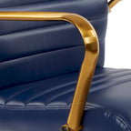 Baldwin Mid-Back Faux Leather Chair