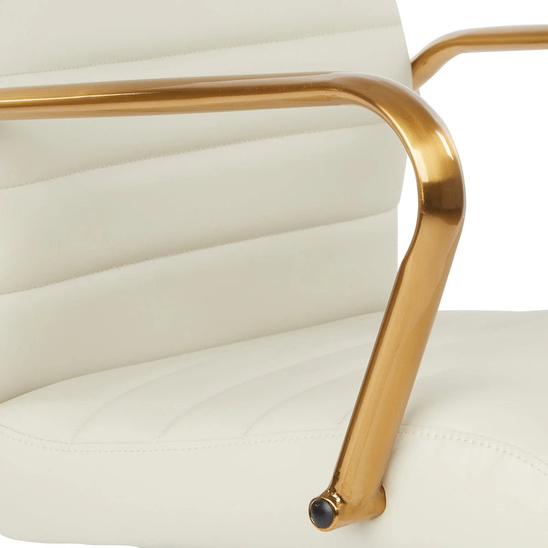 Baldwin Mid-Back Faux Leather Chair