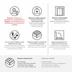 Lumina 61W Full Murphy Bed with Desk by Bestar