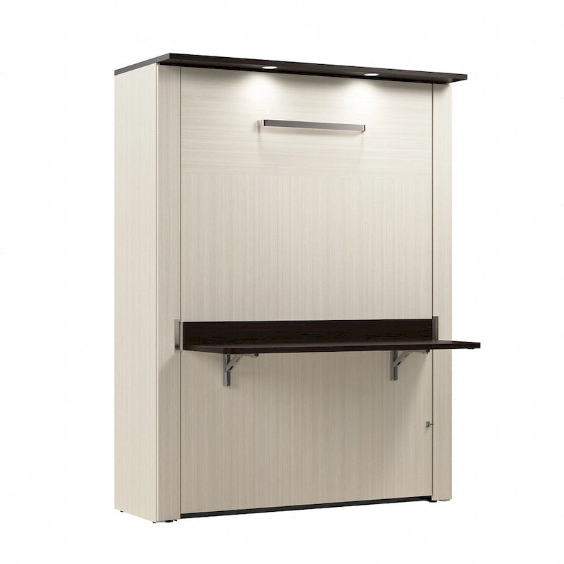 Lumina 61W Full Murphy Bed with Desk by Bestar