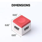 GSE 12-Pack Billiard/Pool Cue Chalks, Billiard Pool Table Accessories