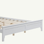 Solid Wood Queen Platform Bed