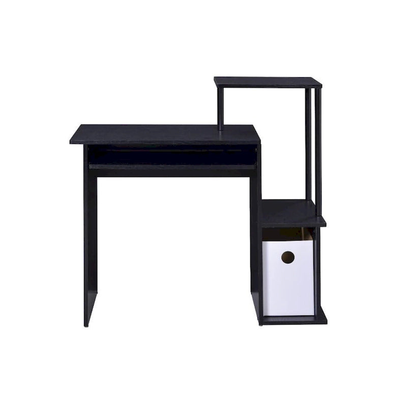 Wooden Computer Desk with Keyboard Tray