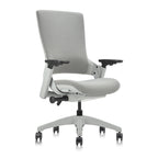 Furniture of America Hudson Modern Grey ANSI-BIFMA Certified Fabric Height Adjustable Office Desk Chair