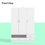 Armoires Storage Solution Convertible Wardrobe Organizer Mirror Vanity