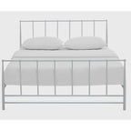 Freeport White King Size Metal Bed Frame