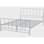 Freeport White King Size Metal Bed Frame