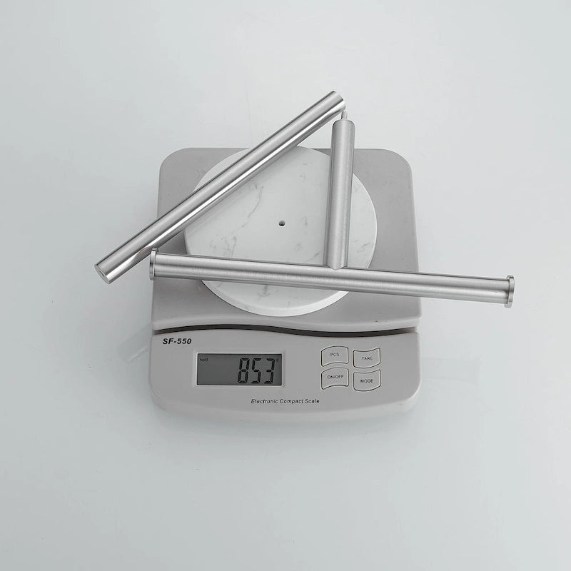 T-Shape Towel Rack With Natural Marble Base