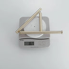 T-Shape Towel Rack With Natural Marble Base