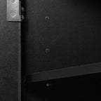 White Triangle Bathroom Storage Cabinet with Adjustable Shelves - 17.2W x 17.2D x 31.5H