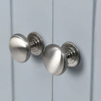 White Triangle Bathroom Storage Cabinet with Adjustable Shelves - 17.2W x 17.2D x 31.5H