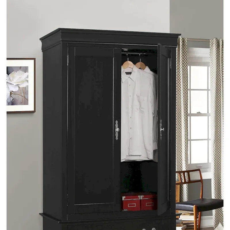 Louis Phillipe Armoire - N/A