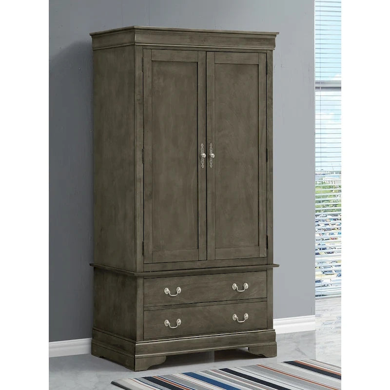 Louis Phillipe Armoire - N/A