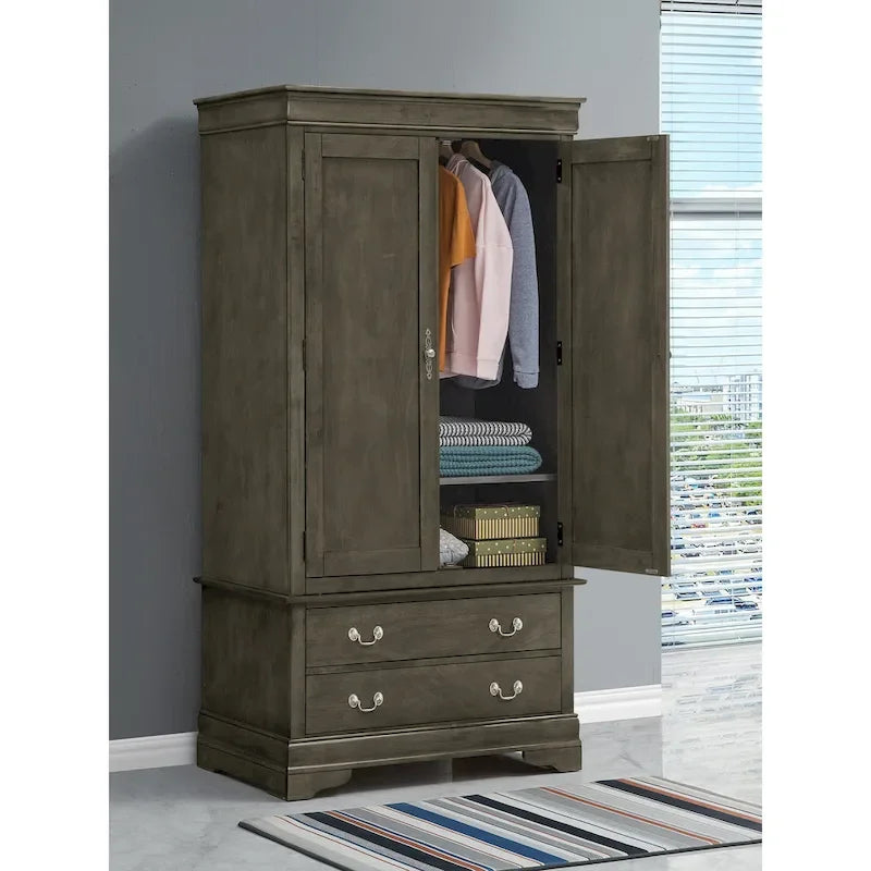 Louis Phillipe Armoire - N/A