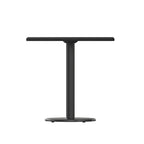 30 Square Laminate Table Top with 18 Round Table Height Base - 30W x 30D x 31.125H - 30W x 30D x 31.125H