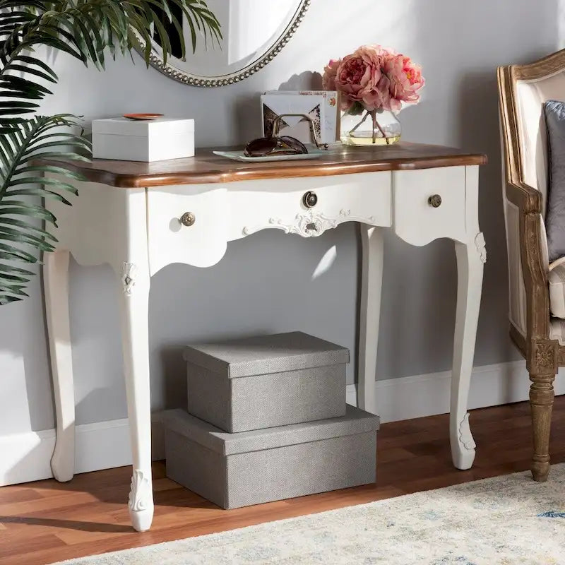 Sophie Classic Traditional French Country Console Table