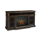 Roddinton 74 TV Stand with Electric Fireplace