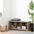 South Shore Vito Cubby Storage Bench