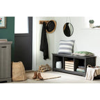 South Shore Vito Cubby Storage Bench