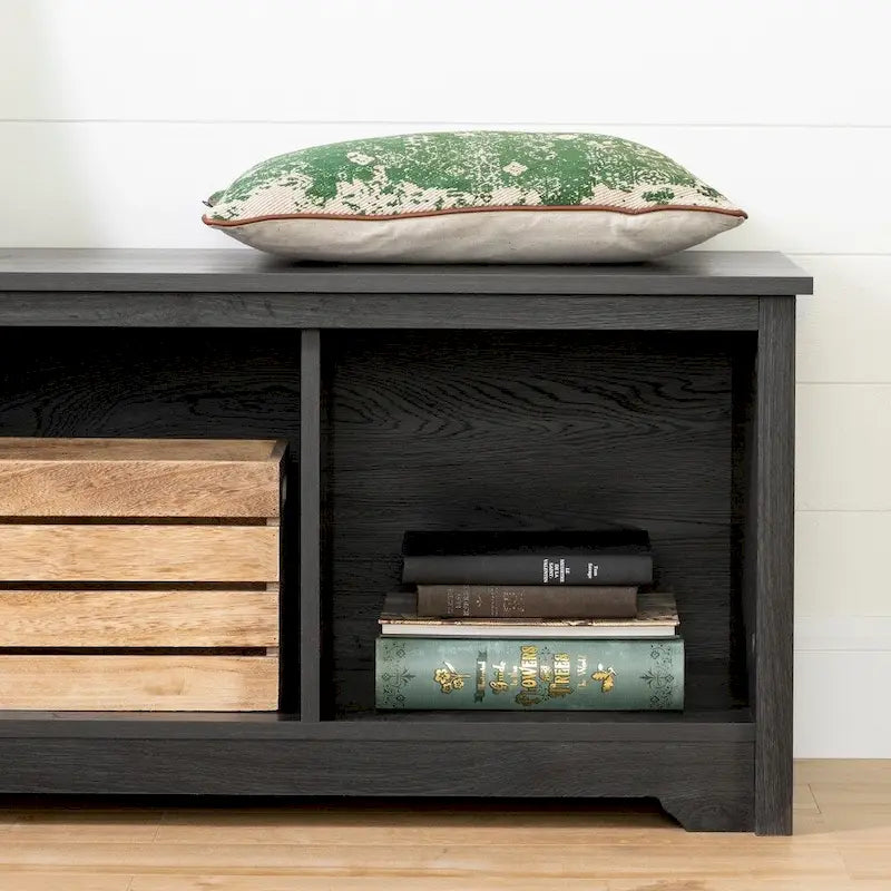 South Shore Vito Cubby Storage Bench