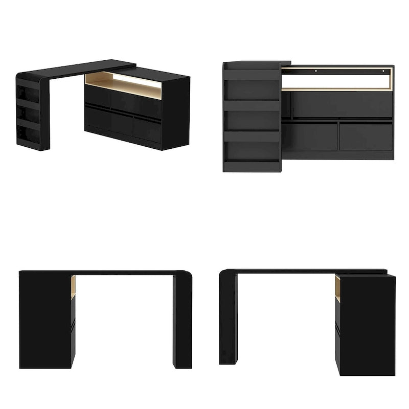 Desk Makeup Table Multi-Functional Furniture for Kitchen, Bedroom