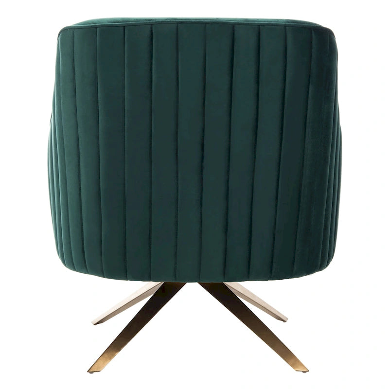 SAFAVIEH Couture Gitza Channeled Accent Chair - 28Wx30Dx32H