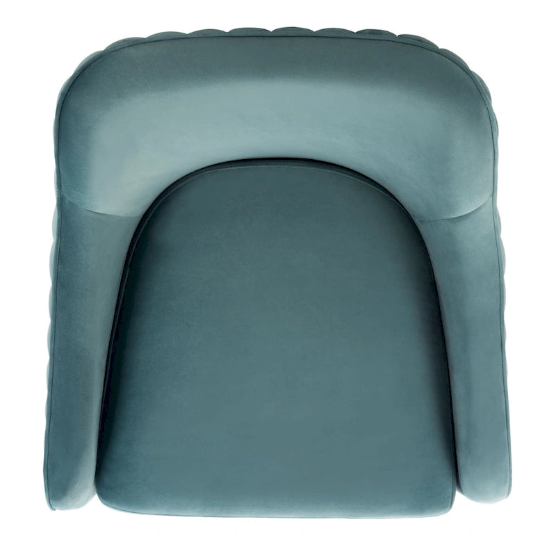SAFAVIEH Couture Gitza Channeled Accent Chair - 28Wx30Dx32H