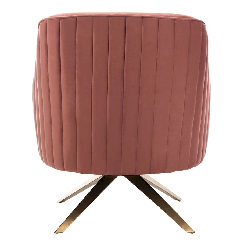 SAFAVIEH Couture Gitza Channeled Accent Chair - 28Wx30Dx32H