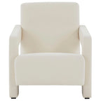 SAFAVIEH Couture Joffrette Modern Velvet Accent Chair - 27 In. W x 35 In. D x 30 In. H - 27Wx35Dx30H