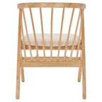 SAFAVIEH Carlota Spindle Dining Chair (Set of 2) - 23 W x 23 D x 30 H - 22Wx22Dx30H