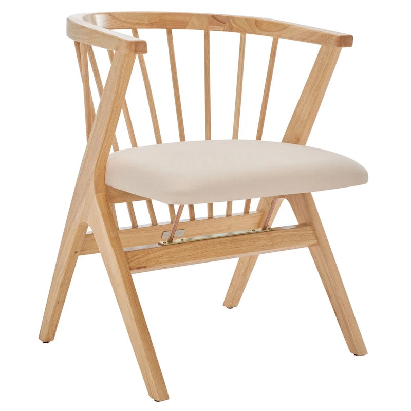 SAFAVIEH Carlota Spindle Dining Chair (Set of 2) - 23 W x 23 D x 30 H - 22Wx22Dx30H