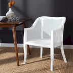 SAFAVIEH Olar Cane Dining Chair - 23.6 x 23.8 x 32.7 - 24Wx24Dx33H