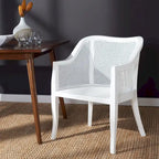 SAFAVIEH Olar Cane Dining Chair - 23.6 x 23.8 x 32.7 - 24Wx24Dx33H