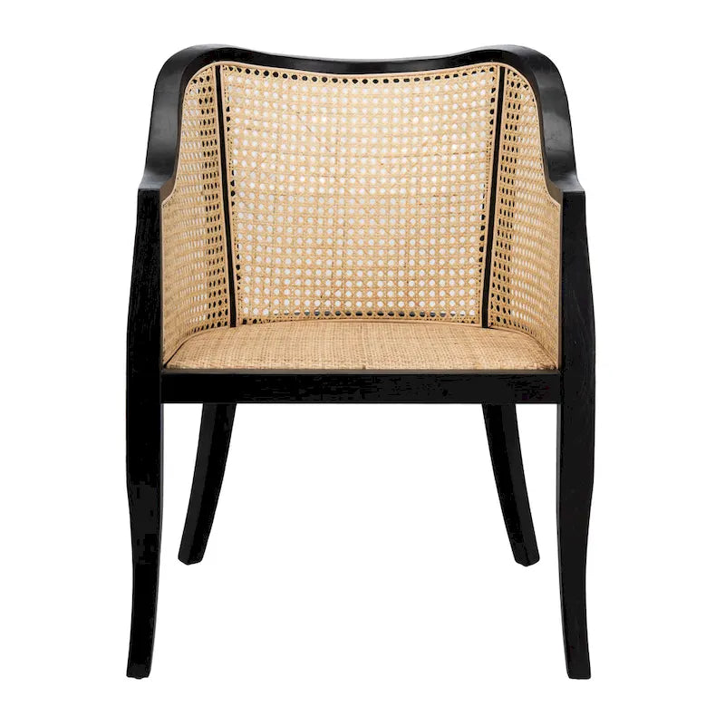 SAFAVIEH Olar Cane Dining Chair - 23.6 x 23.8 x 32.7 - 24Wx24Dx33H