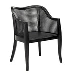 SAFAVIEH Olar Cane Dining Chair - 23.6 x 23.8 x 32.7 - 24Wx24Dx33H