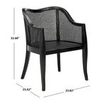 SAFAVIEH Olar Cane Dining Chair - 23.6 x 23.8 x 32.7 - 24Wx24Dx33H