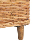 SAFAVIEH Charla Rattan Barrel Chair with Cushion - 29.1 x 27.2 x 32.7 - 29Wx27Dx33H