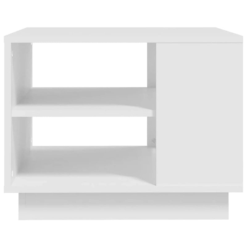 vidaXL Coffee Table Accent End Side Sofa Table for Living Room Engineered Wood - 21.7 x 21.7 x 16.9