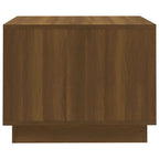 vidaXL Coffee Table Accent End Side Sofa Table for Living Room Engineered Wood - 21.7 x 21.7 x 16.9