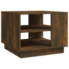 vidaXL Coffee Table Accent End Side Sofa Table for Living Room Engineered Wood - 21.7 x 21.7 x 16.9