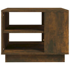 vidaXL Coffee Table Accent End Side Sofa Table for Living Room Engineered Wood - 21.7 x 21.7 x 16.9