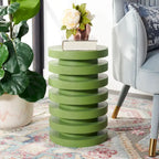 SAFAVIEH Harmanda Accent Table - 12 W x 12 D x 19 H - 12Wx12Dx19H