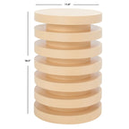 SAFAVIEH Harmanda Accent Table - 12 W x 12 D x 19 H - 12Wx12Dx19H